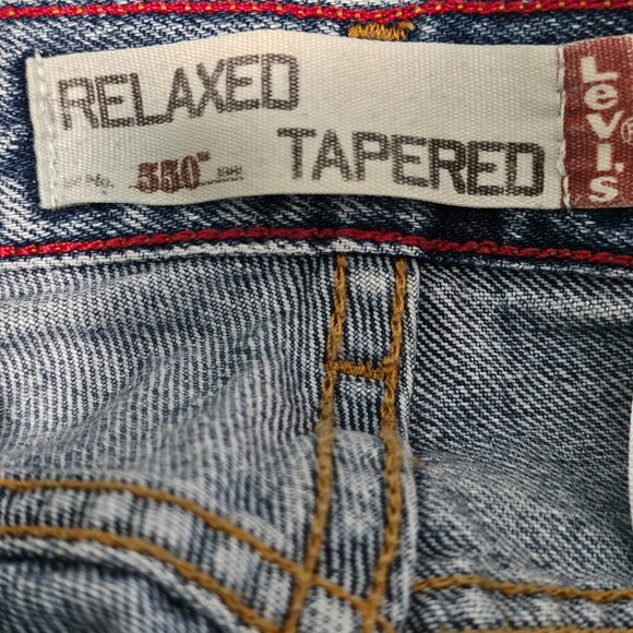 Vintage Levi's 550 Jeans Women Size 10 L Relaxed Fit Tapered Leg Inseam 32" - Picture 5 of 6